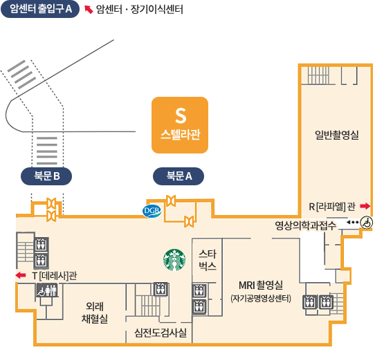 S[스텔라]관 1F 평면도